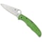 Spyderco 2024 Spyderco Reveal 6 Green Pacific Salt 2 Lc200N Steel Plain Edge SPY-C91FPGR2 - alternate 2